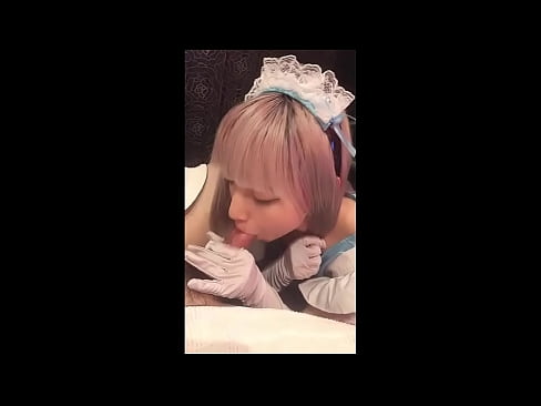 ❤️ Idol Ġappuniż [mayuka], kostum ta' qaddejja Franċiża, parti 1, blowjob u jerk off bil-lotion ☑ Fucking lilna ❤